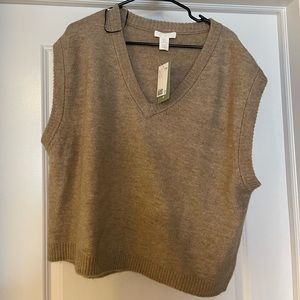 Women’s oversized sweater vest . H&M